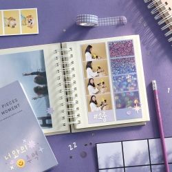 ICONIC LETTERING STICKY ALBUM HALF