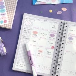 Smiley Study Planner for 4 Months 