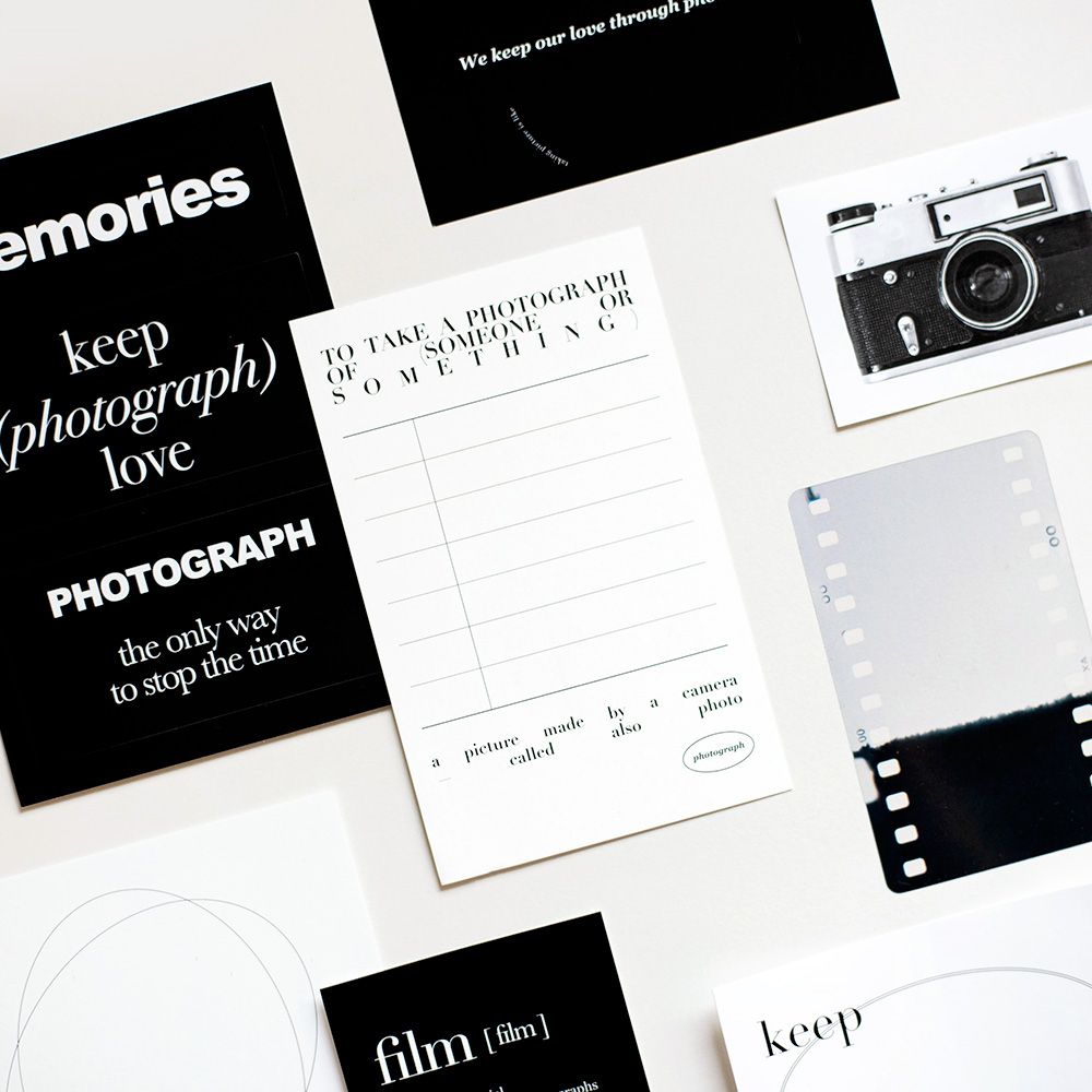 Sticker Set - Photograph