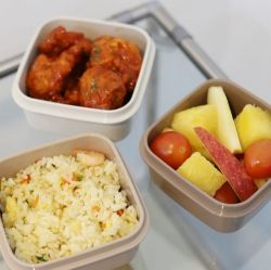 Lunch Mate Mini Stackable Lunch Box Set, 3-in-1