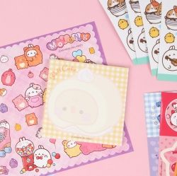 MOLANG Diary Decorate Set Ver.4