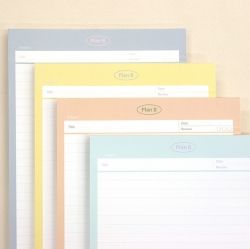 Plan B Memo-Pad A5, Double Sided 