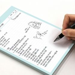 Plan B Memo-Pad A5, Double Sided 