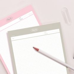 Plan B Memo-Pad A5, Double Sided 