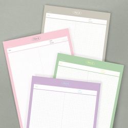 Plan B Memo-pad B5, Double Sided 