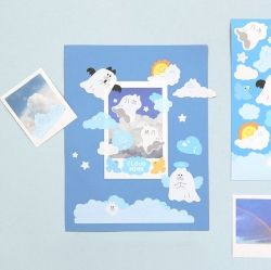 Everyholiday Stickers 6Type Set Go Go