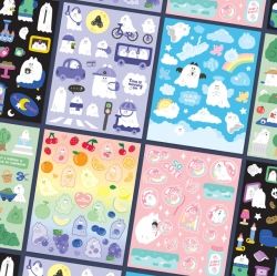 Everyholiday Stickers 6Type Set Go Go