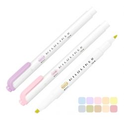 MILDLINER Pastel New Colors, 1Color 10Pcs, Twin Tips