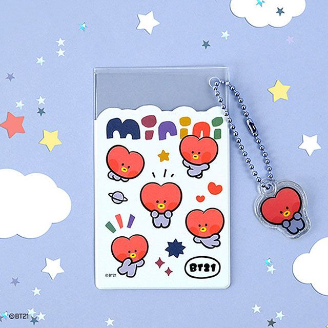 BT21 CLEAR CARD POCKET