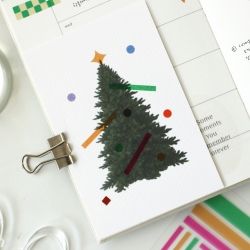 Pigment Clear Sticker, Square Type 8Sheets SET