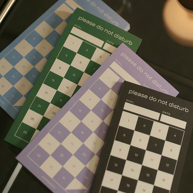 DO NOT DISTURB Tracker Memo Pad