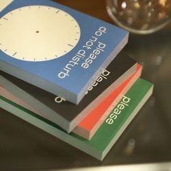 DO NOT DISTURB Time Memo Pad