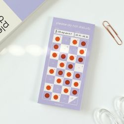 DO NOT DISTURB Tracker Memo Pad