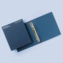 A6 WIDE 6RING Square Diary Hard Cover