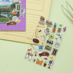 Line Hologram Sticker 01-08