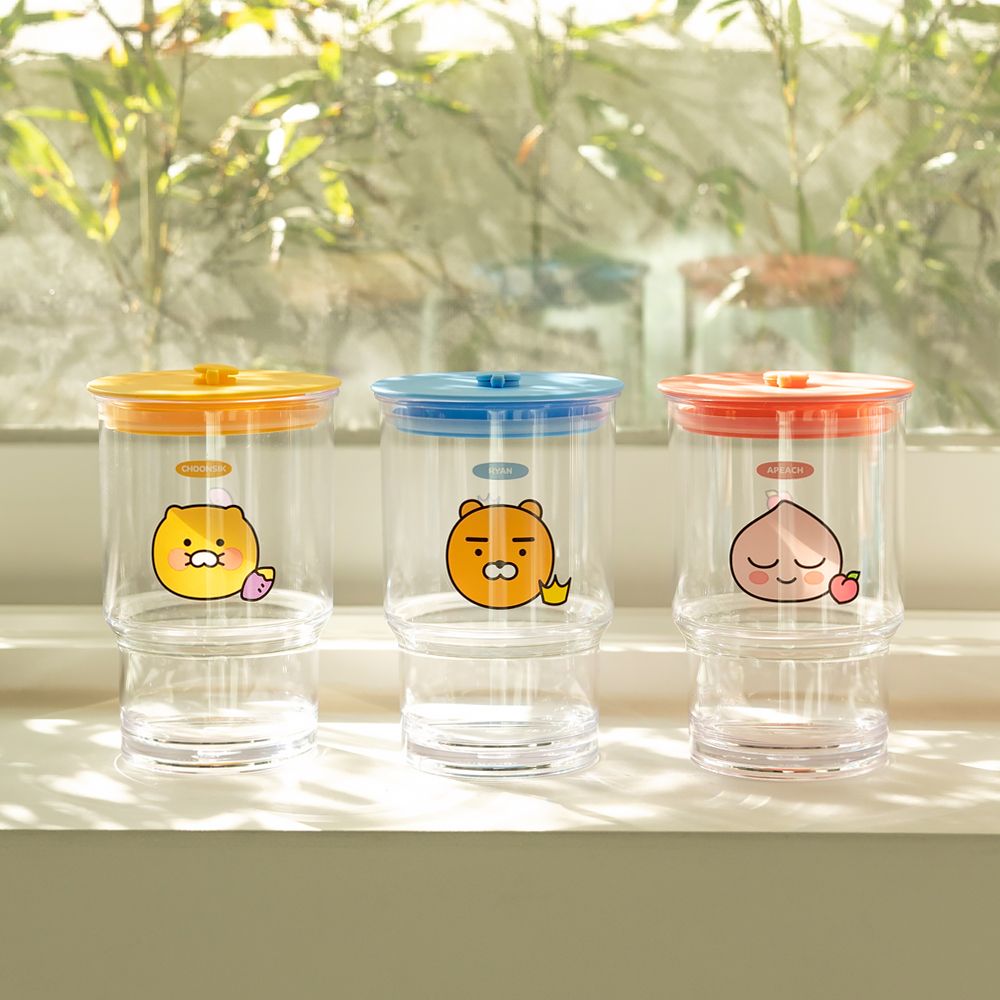 Kakao Friends Silicon Cap Tumbler 473ml