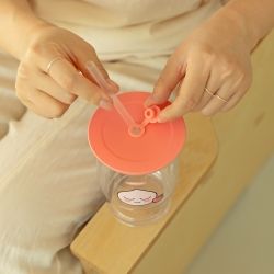 Kakao Friends Silicon Cap Tumbler 473ml