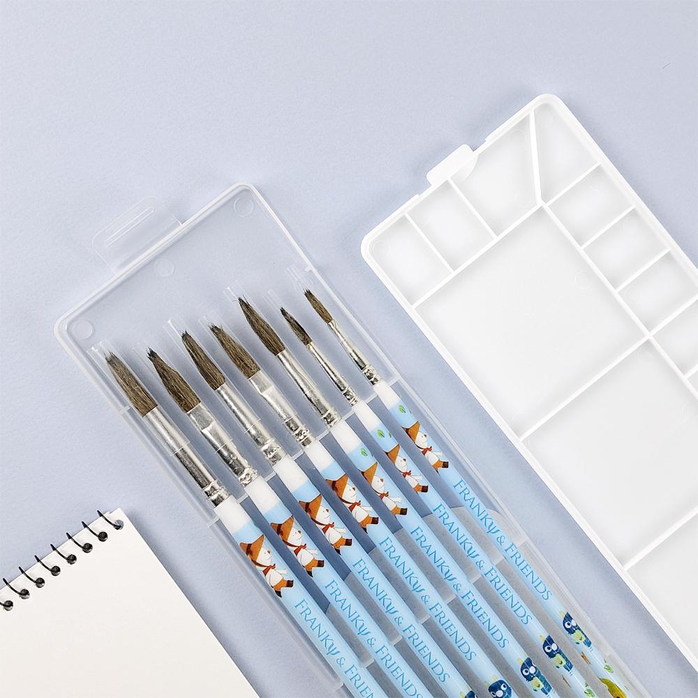 7 Brush & Palette Set