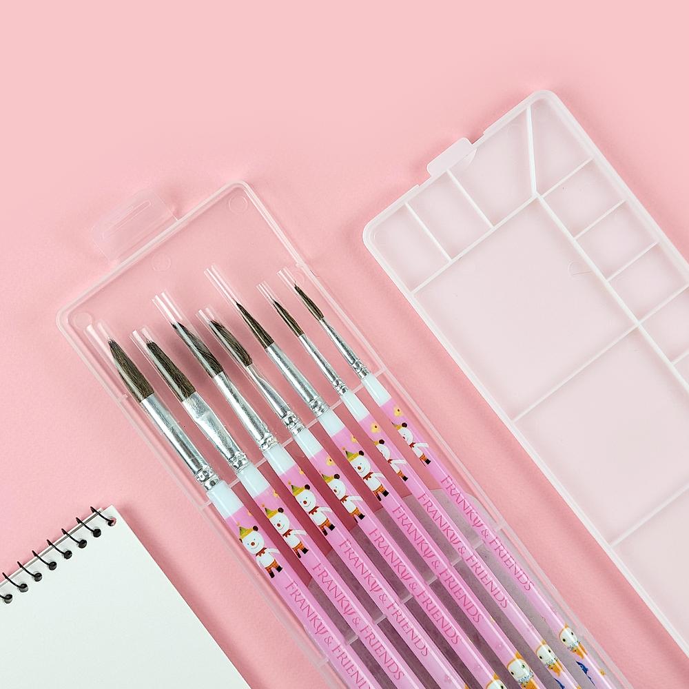 7 Brush & Palette Set