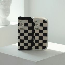 on the Table Pencil Case, Checkerboard 