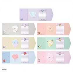BT21 Sticky Memo Note- Minini 