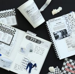 Colored Paper Sticker Pack ver.2 (50sheets)