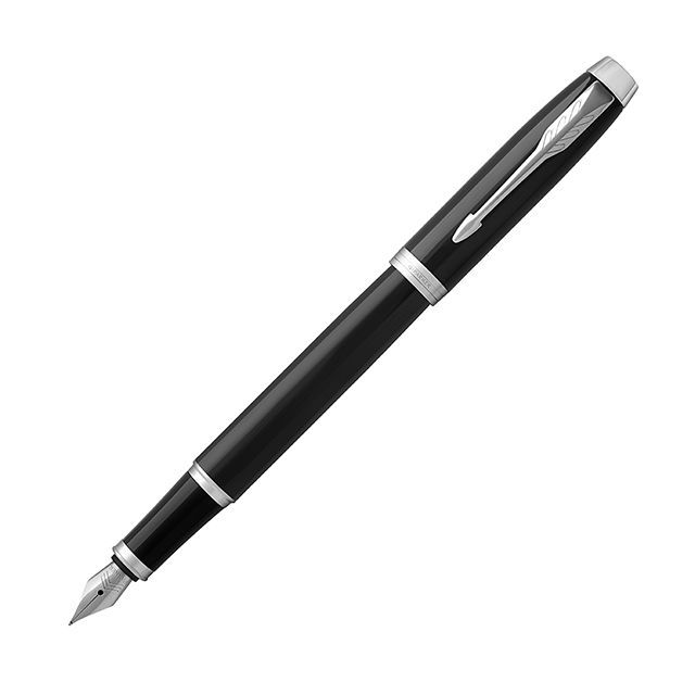 Parker Im Core Lacquer Fountain Pen Black CT
