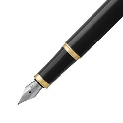 Parker Im Core Lacquer Black Fountain Pen GT
