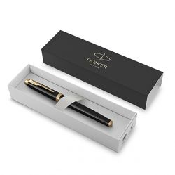 Parker Im Core Lacquer Black Fountain Pen GT