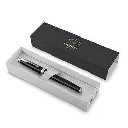 Parker Im Core Lacquer Fountain Pen Black CT