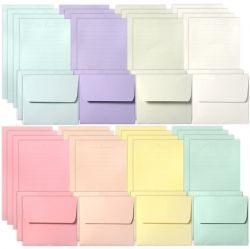 mini rainbow pastel letter 8set