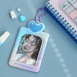 Sugar Photo Card Holder, Key Ring, Card Case 