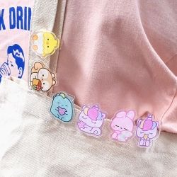 Acrylic Clip, Set of 36ea