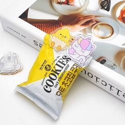 Acrylic Clip, Set of 36ea