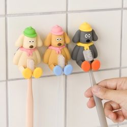 MonagustA Silicone Toothbrush Rack