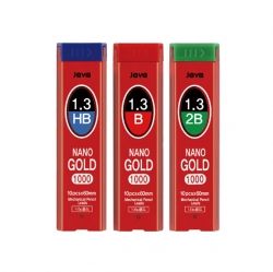 Nano Gold 1000 Pencil Leads Refill 1.3mm, 12 Pack 
