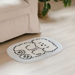 Little Paper Shape Bath Rug ver.4 Gurumi