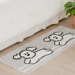 Little paper Long Bath rug