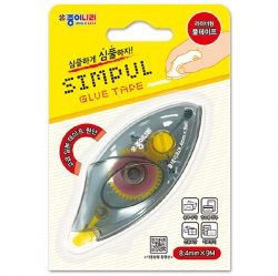 Simpul Glue Tape Roller, Liner Type, Set of 12