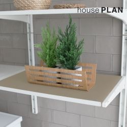 House Plan Drawer Shelf Clear Liner