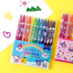 Sanrio Characters 12 Colors Pencil Set