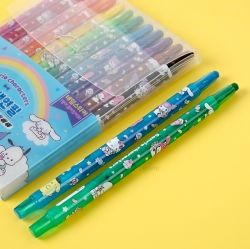Sanrio Characters 12 Colors Pencil Set