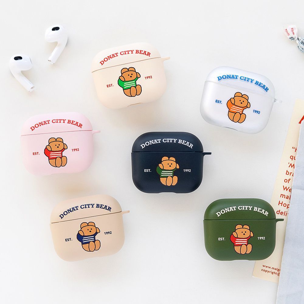 DONATDONAT City Bear Airpods3 Case
