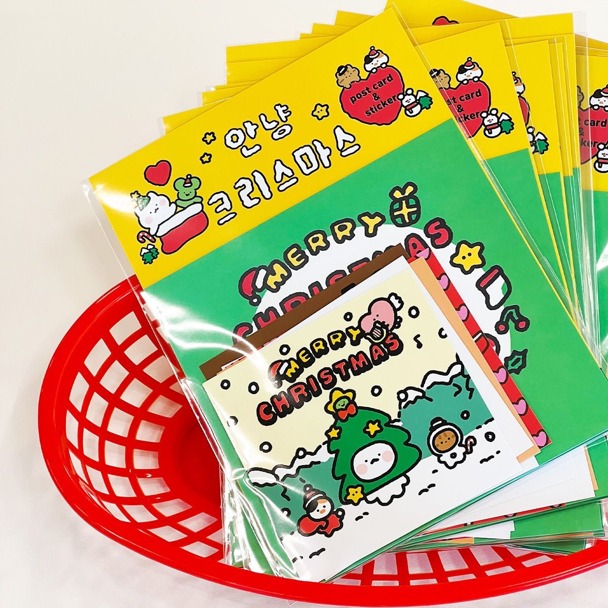 Annyang Christmas Sticker Set
