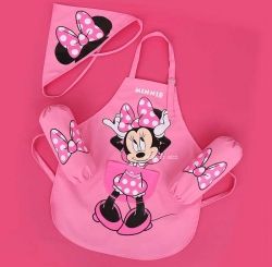 Mini Mouse Apron 3pcs Set