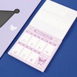 Sanrio Kuromi Memo Pad Set, 24ea