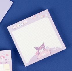 Sanrio Kuromi Memo Pad Set, 24ea