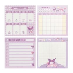 Sanrio Kuromi Memo Pad Set, 24ea