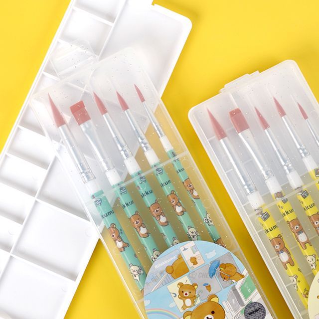 Painting Brush Set with Palette