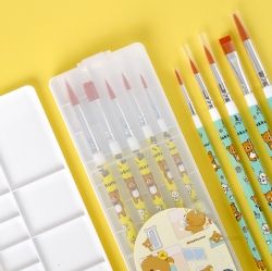 Painting Brush Set with Palette